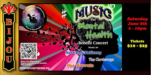 Primaire afbeelding van Music for Mental Health Benefit Concert