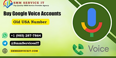 Buy Google Voice Accounts (USA Voice Number)