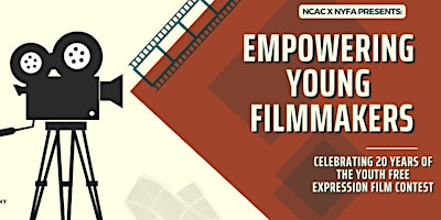 Imagem principal do evento 20th Anniversary of the Youth Free Expression Film Contest
