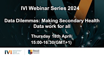 Primaire afbeelding van Data Dilemmas: Making Secondary health data work for all