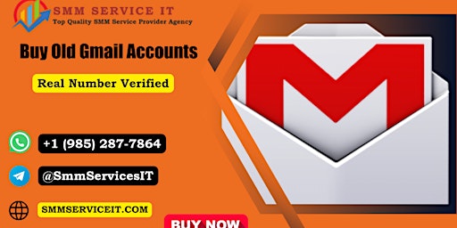 Imagen principal de 5 Best Sites To Buy Old Gmail Accounts (USA, UK, EU Aged Available)
