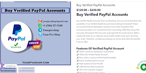 Re: Buy Verified Paypal Accounts - with Documents. primary image