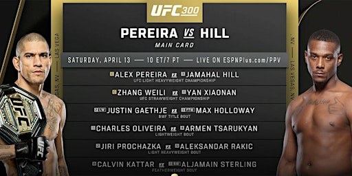 Immagine principale di UFC 300 