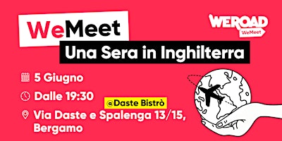 WeMeet | Una Sera a spasso per l'Europa primary image