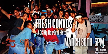 DC HipHop History  Film at Artomatic - "Fresh Convos: Voices of U Street"