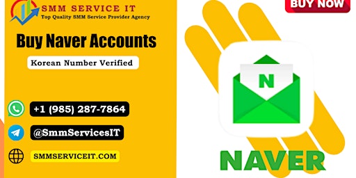 Buy Naver Accounts (Korean PVA Accounts)  primärbild