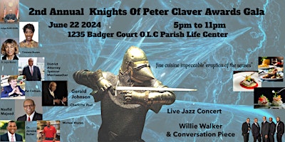 Image principale de 2nd Annual Knights of Peter Claver Awards Gala
