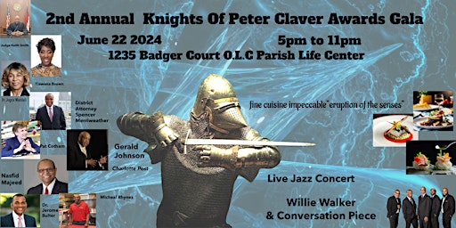 Image principale de 2nd Annual Knights of Peter Claver Awards Gala