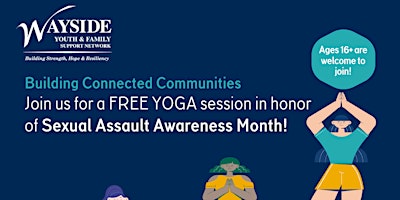 Imagen principal de Free YOGA session, in Recognition of Sexual Assault Awareness Month