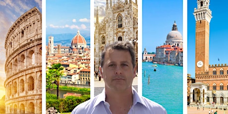 FREE WEBINAR | "5 ITALIAN CITIES" WITH DR. ROCKY RUGGIERO