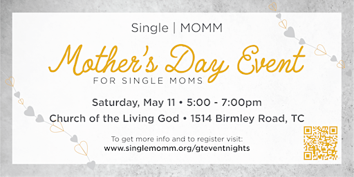Image principale de 2024 Single MOMM Mother's Day Event