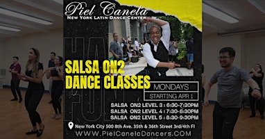 Imagen principal de Salsa On2 Dance Class, Level  5  Advanced