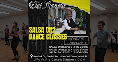 Primaire afbeelding van Salsa On2 Dance Class, Level  5  Advanced