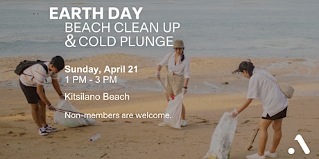 Earth Day Beach Clean Up & Cold Plunge
