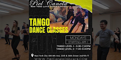 Tango Dance Class,  Level 1 Beginner