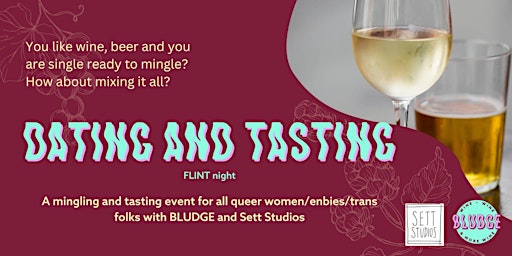 Imagem principal do evento Dating & Tasting - FLINT NIGHT with Bludge, Closet Brewing, & Sett Studios