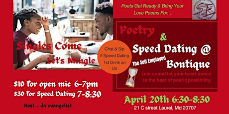 Poetry and Speed Dating at The Self Employed Boutique
