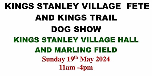 Hauptbild für Kings of Kings Stanley Trail, Village Fete,  Dog Show & Market Craft Stalls