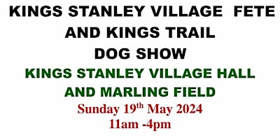 Kings of Kings Stanley Trail, Village Fete,  Dog Show & Market Craft Stalls primary image