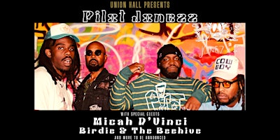 Pilot Jonezz with special guests Micah D'Vinci and Birdie & The Beehive primary image