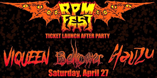 Imagen principal de RPM FEST Ticket Launch Afterparty