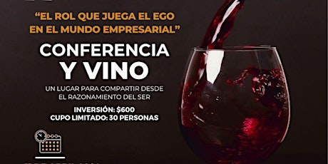 Conferencia y vino - mesa de empresarios y networking - trova night