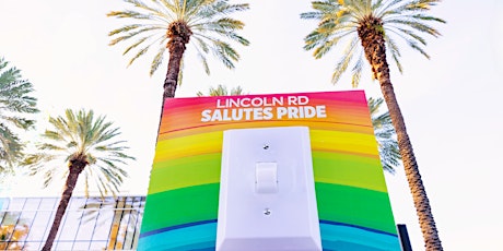 Pride Lights The Night on Lincoln Road