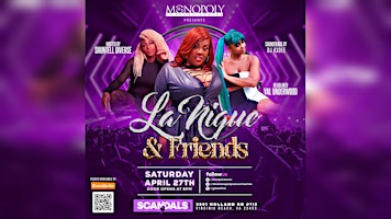 Primaire afbeelding van The Monopoly Concert Series presents La' Nique & Friends