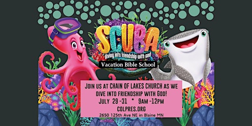 Scuba VBS at Chain of Lakes Church primary image