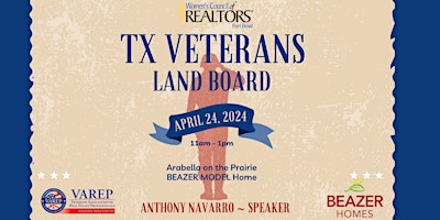 Imagem principal do evento Texas Veterans Land Board