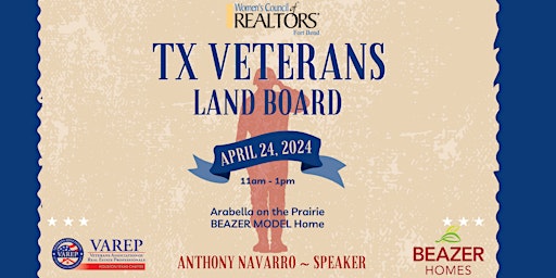 Imagem principal do evento Texas Veterans Land Board