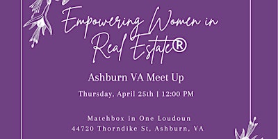 Empowering Women in Real Estate Monthly Meetup - Ashburn VA  primärbild