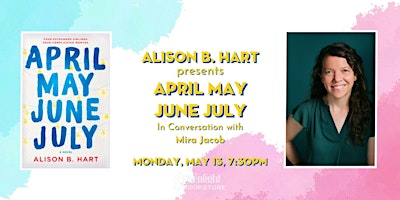 Book Event: Alison B. Hart with Mira Jacob primary image