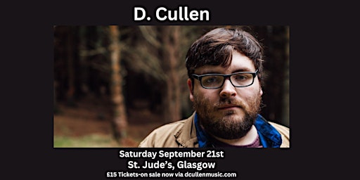 Imagem principal do evento D. Cullen-Live at St Jude's, Glasgow