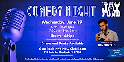 Primaire afbeelding van Comedy Night For The Tom Coughlin Jay Fund