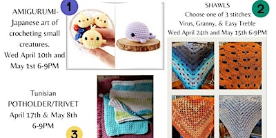 Imagen principal de Crochet Classes with Connie