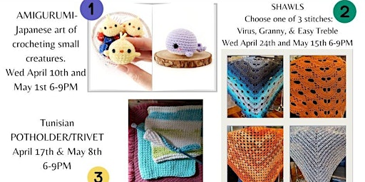 Imagem principal de Crochet Classes with Connie