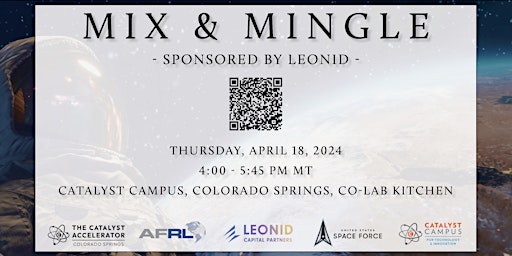 Mix & Mingle Sponsored by Leonid primary image