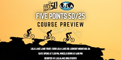 Imagem principal do evento Five Points 50/25 Course Preview