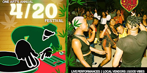 Imagem principal do evento One Art's Annual 4/20