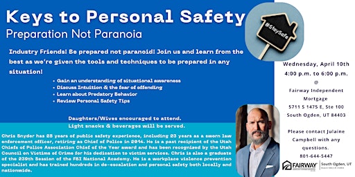 Keys to Personal Safety primary image