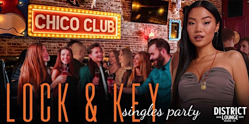 Image principale de Orange, CA Lock & Key Singles Party Event at District Lounge Ages 24-59