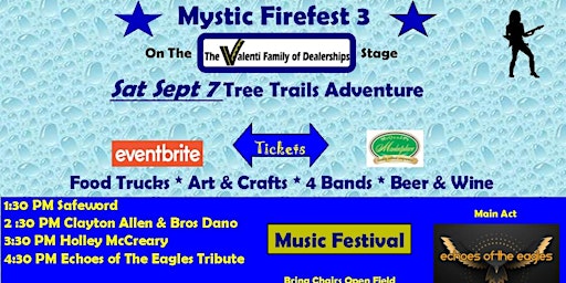 Hauptbild für Mystic Firefest Craft vendor & food Truck registrations