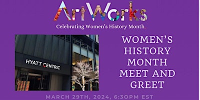 Primaire afbeelding van Women's History Month Meet and Greet