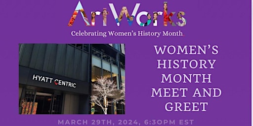 Imagen principal de Women's History Month Meet and Greet