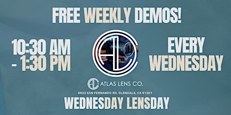 Atlas Lens Co.'s Wednesday Lens Day