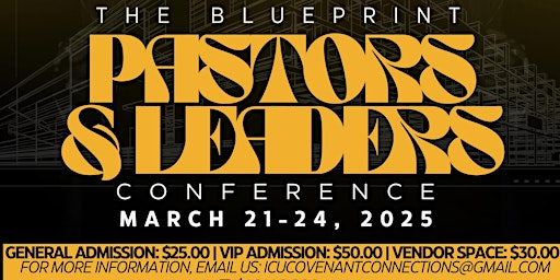 The Blueprint Conference 2025 Pastors & Leaders Conference  primärbild