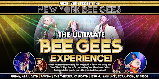 Imagem principal do evento "Night Fever" The Ultimate Bee Gees Experience