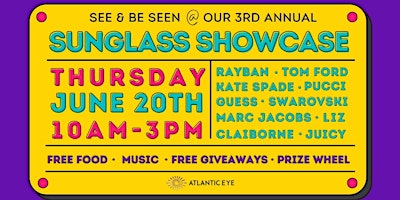 See & Be Seen - Designer Sunglass Showcase primary image