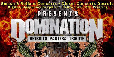 Imagem principal do evento Domination Detroit (Pantera Tribute)